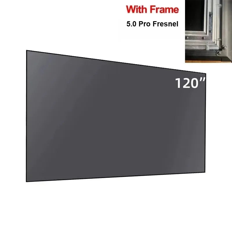 Yinzam Fresnel ALR Screen | 80–120 Inch 16:9 | UST or Long Throw