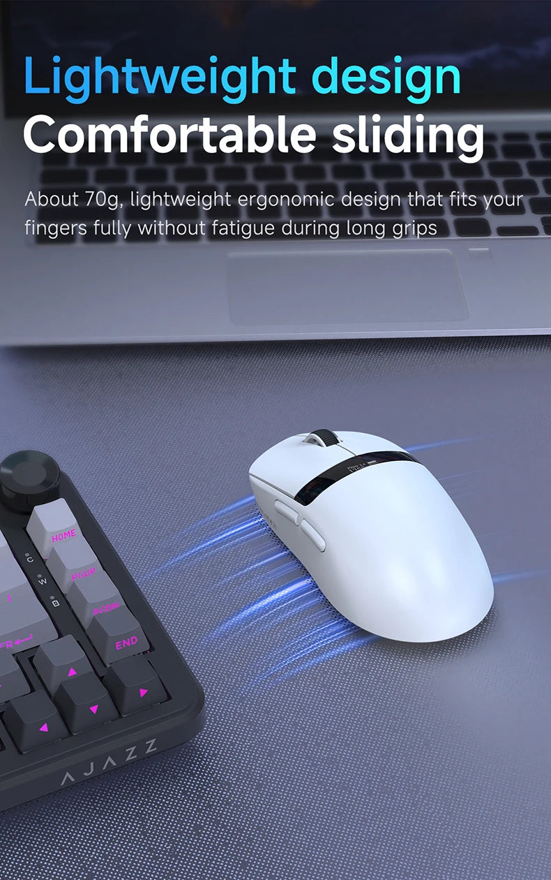 Ajazz AJ139 V2 MC Wireless Gaming Mouse | 12000 DPI