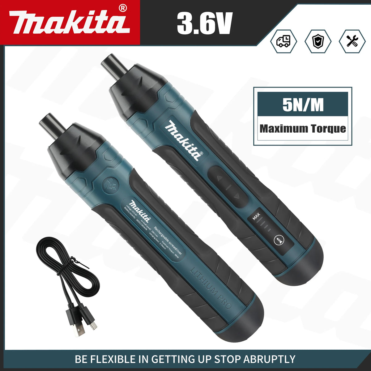 Makita HT422 | 3.6V Cordless Electric Screwdriver | 5Nm