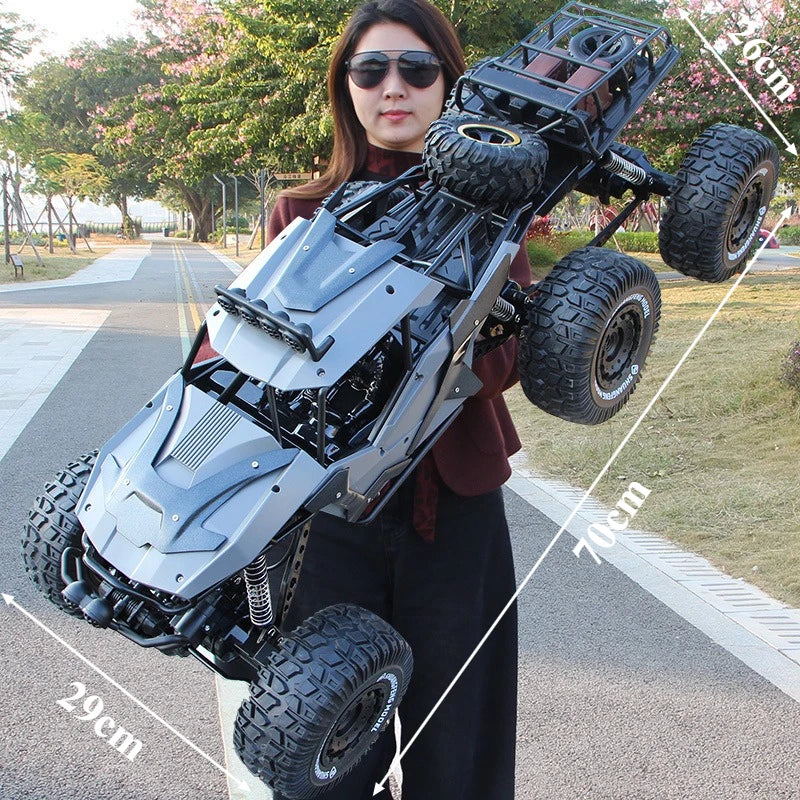 Large RC Off-Road Car — 4WD Remote Control Monster Truck | Kids & Adults