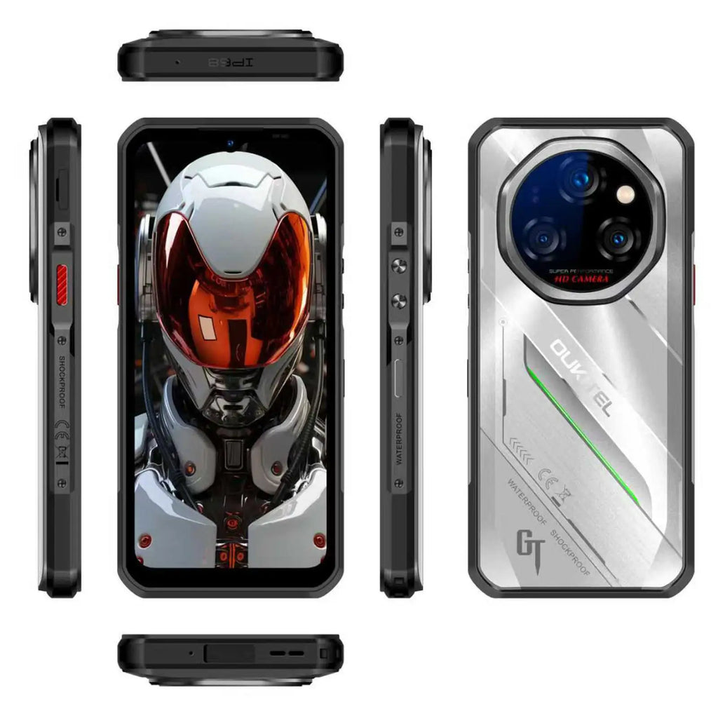 OUKITEL WP62 | Rugged Smartphone 5G 108MP 11000mAh 33W | Android 15 NFC IP68
