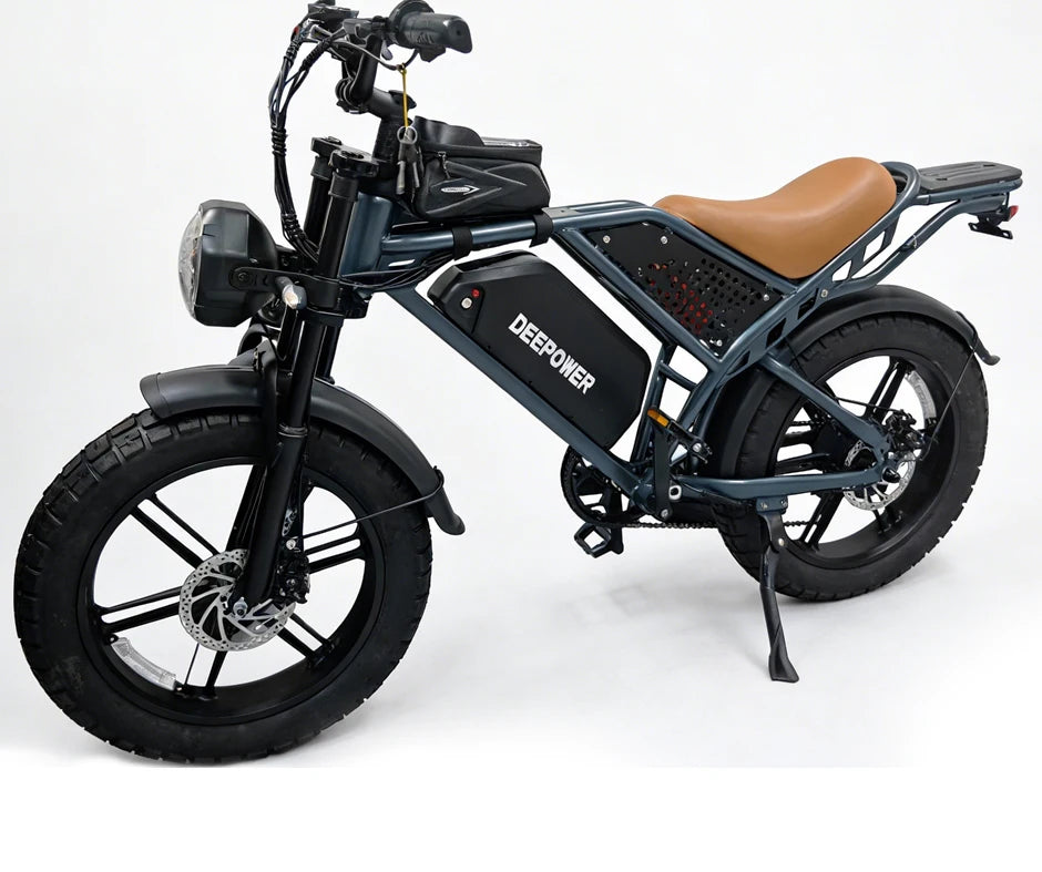QS7 E-Bike 1500W Motor Brushless | 48V 20/35/60Ah | 55km/h | Todo Terreno | Shimano 7v | Garantía 1 Año