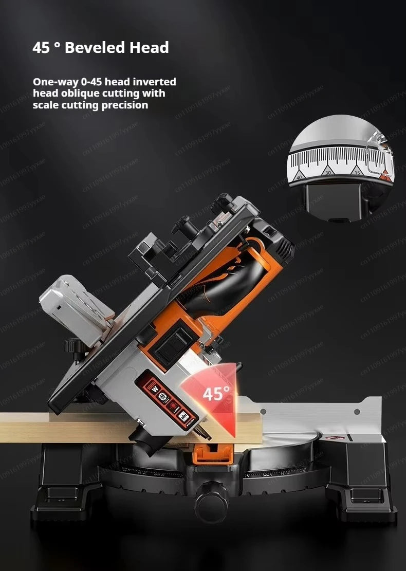 10-Inch Compound Miter Saw | Laser Guide | 1800W