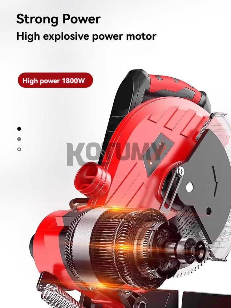 KOTUMY Multifunction Miter Saw | 1500–2200W | 45°