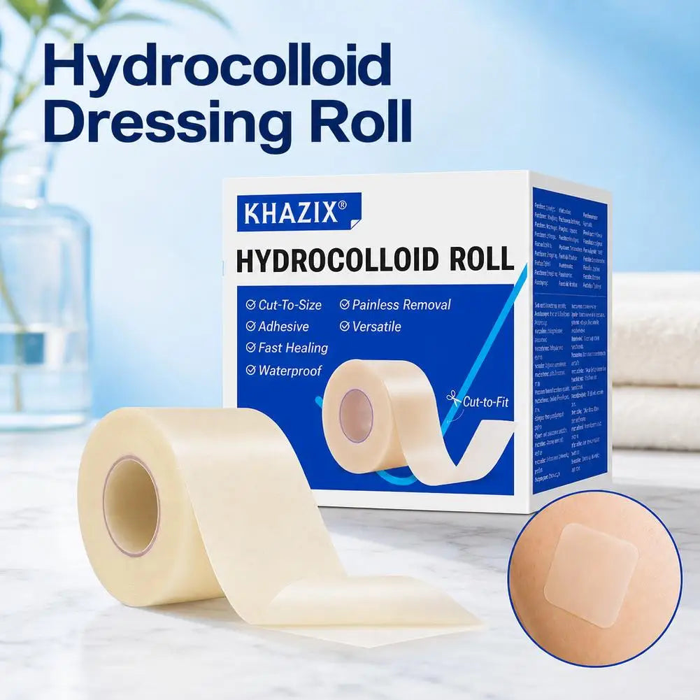 Hydrocolloid Acne Patch Roll | Cut-to-Size Blemish Cover | Rollo para Imperfecciones
