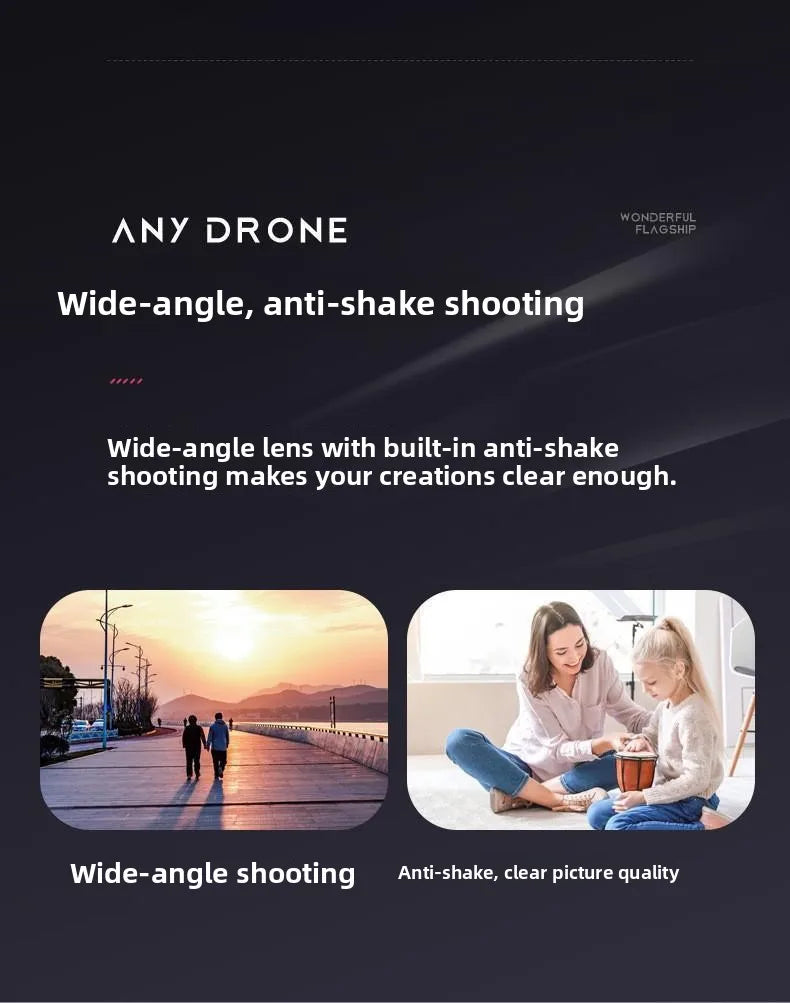 Mini Folding Drone | 4K Camera | Brushless Motor | 2.4GHz | App Control | 12 Min Flight | Beginner