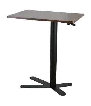 Pneumatic Mobile Laptop Desk | Gas-Lift & Locking Wheels | Escritorio Ajustable