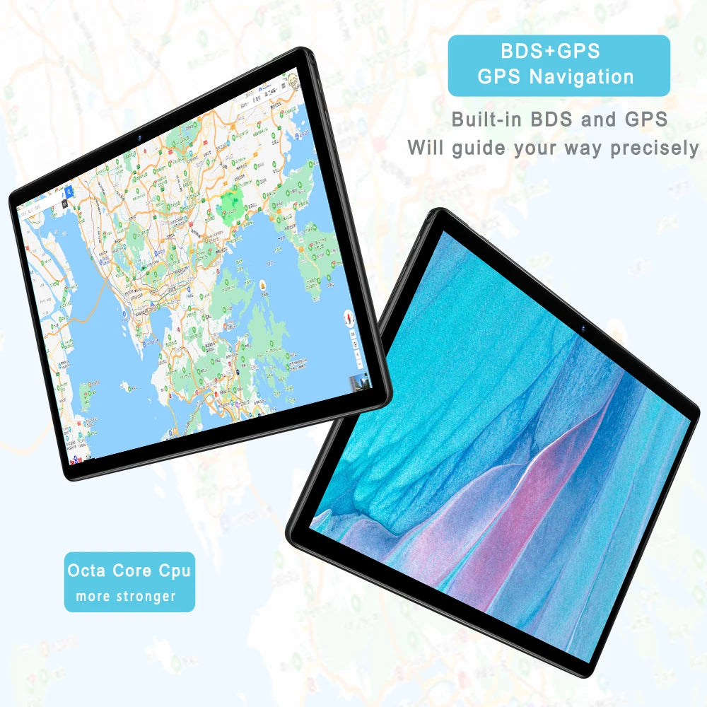 Tablet BDF S10 10.1" | Android 13 | 6GB RAM + 128GB | 4G LTE | Octa-Core | 5000mAh | IPS 1280x800