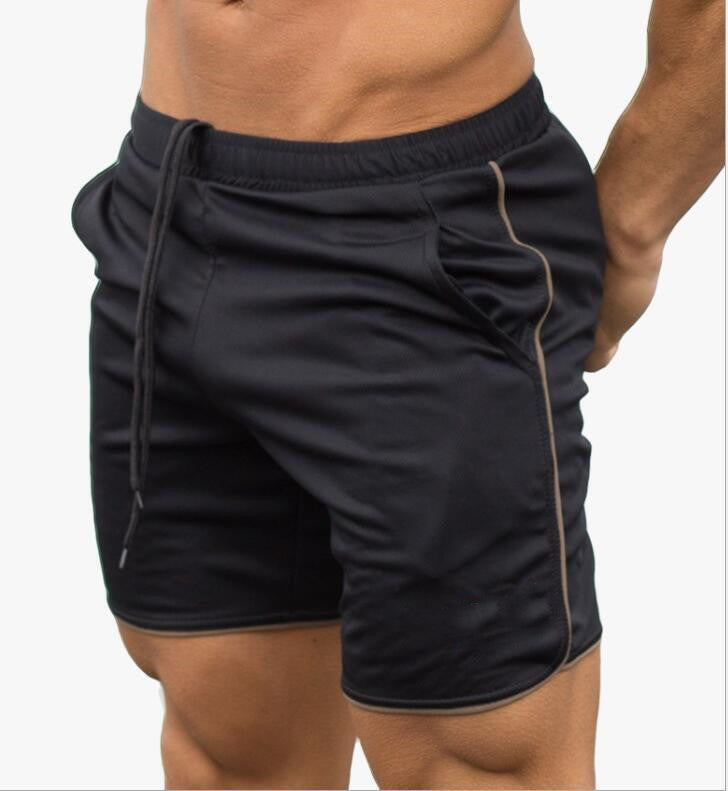 Shorts Deportivo Hombre Cintura Alta Malla Transpirable Secado Rápido 13 Colores M-XXL | Men's High Waist Mesh Quick-Dry Sports Shorts