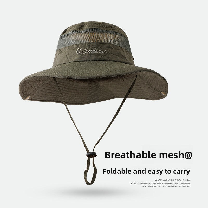 Gorro de Protección Solar Exterior – Transpirable, Secado Rápido y Ajustable