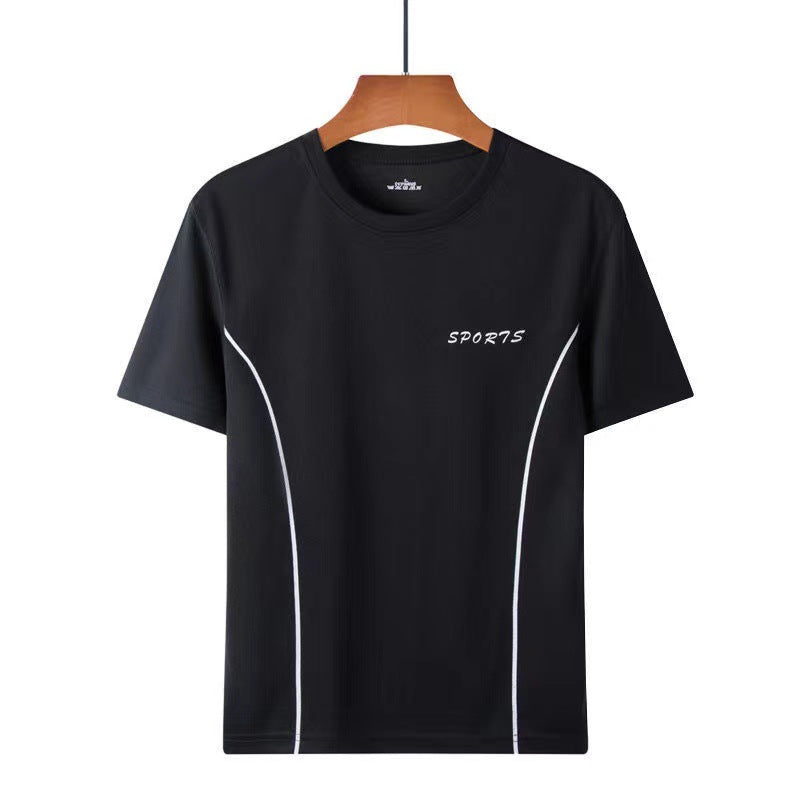 Conjunto Deportivo Hombre Camiseta + Shorts Secado Rápido 90% Poliéster 4 Colores L-4XL | Men's Quick-Dry Sports T-Shirt & Shorts Set