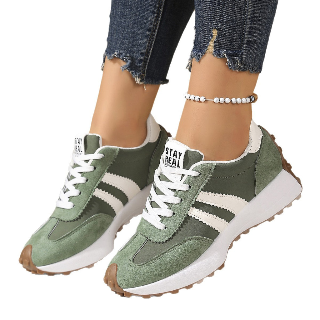 Zapatillas Deportivas Casuales Mujer – Suela Gruesa, 7 Colores, Tallas 36-43