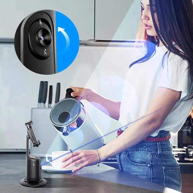 Gimbal con Seguimiento Facial AI 360° para Smartphone