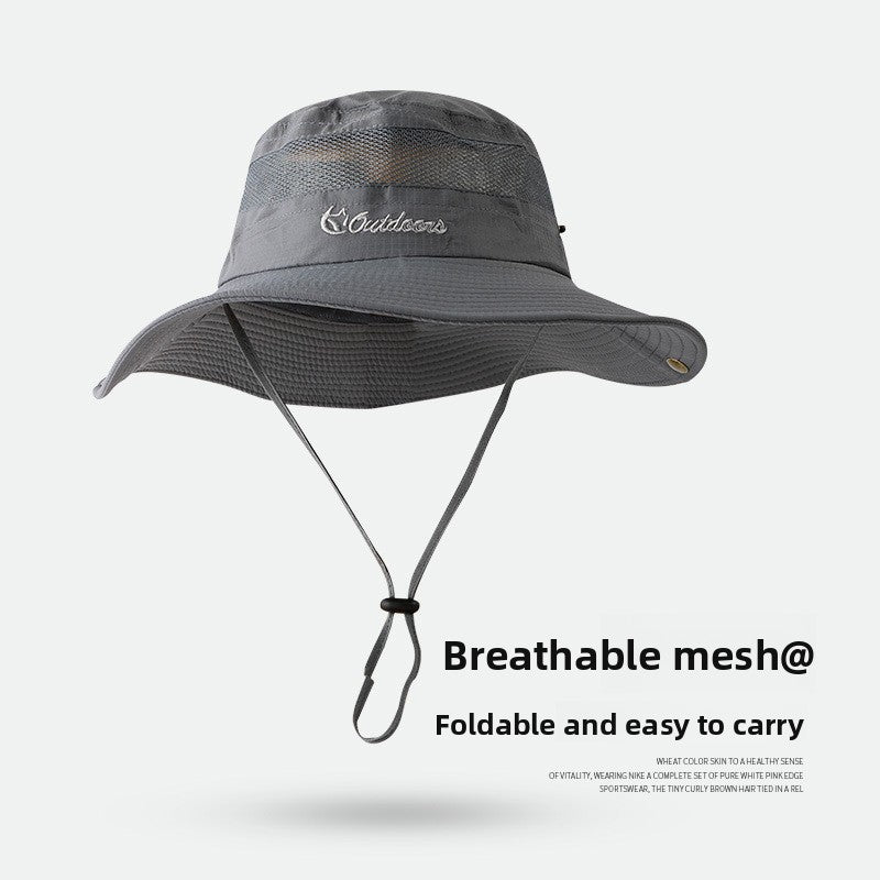 Gorro de Protección Solar Exterior – Transpirable, Secado Rápido y Ajustable
