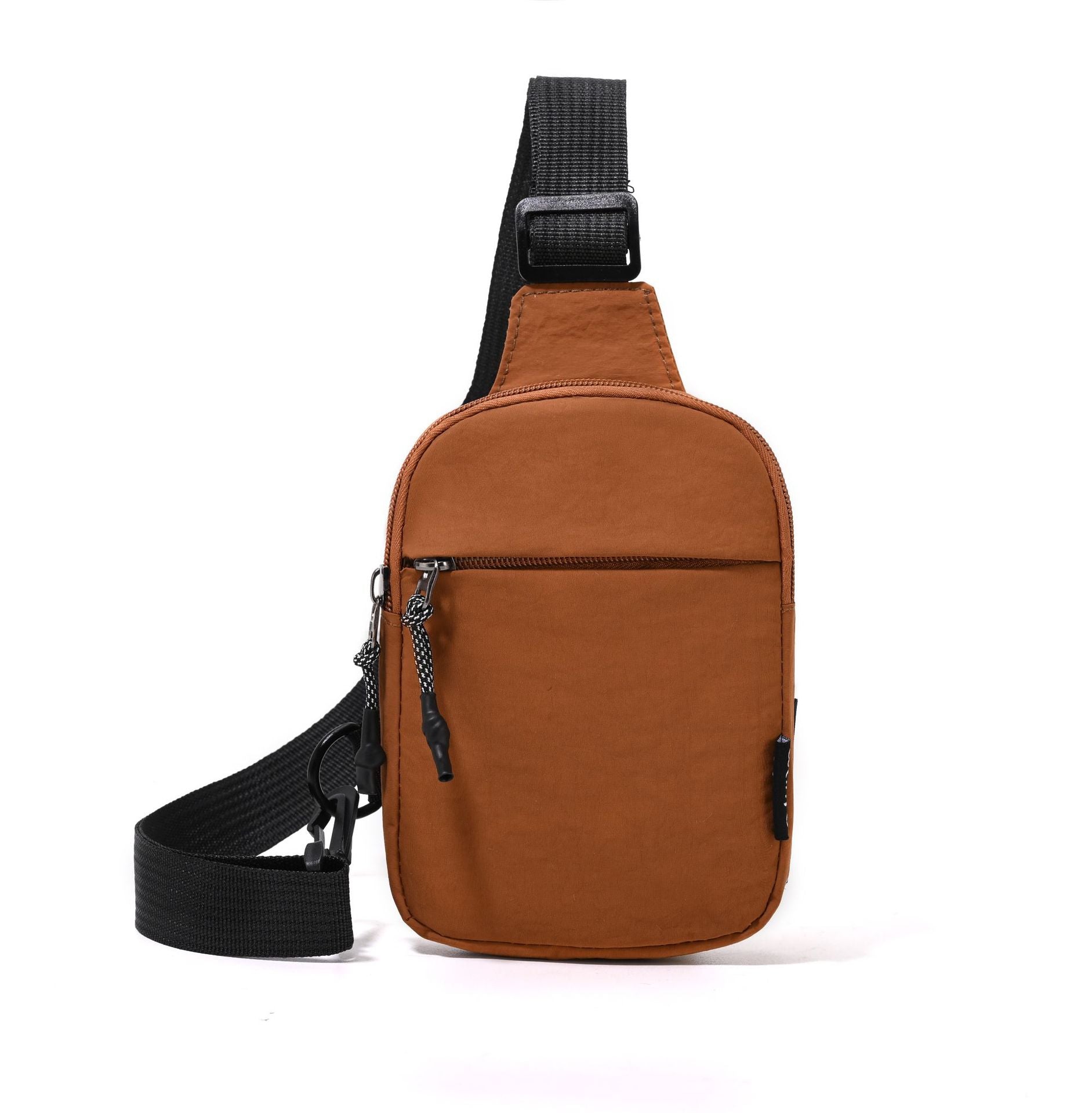 Bolso Bandolera de Color Liso – Nylon Ligero, Estilo Street, 8 Colores