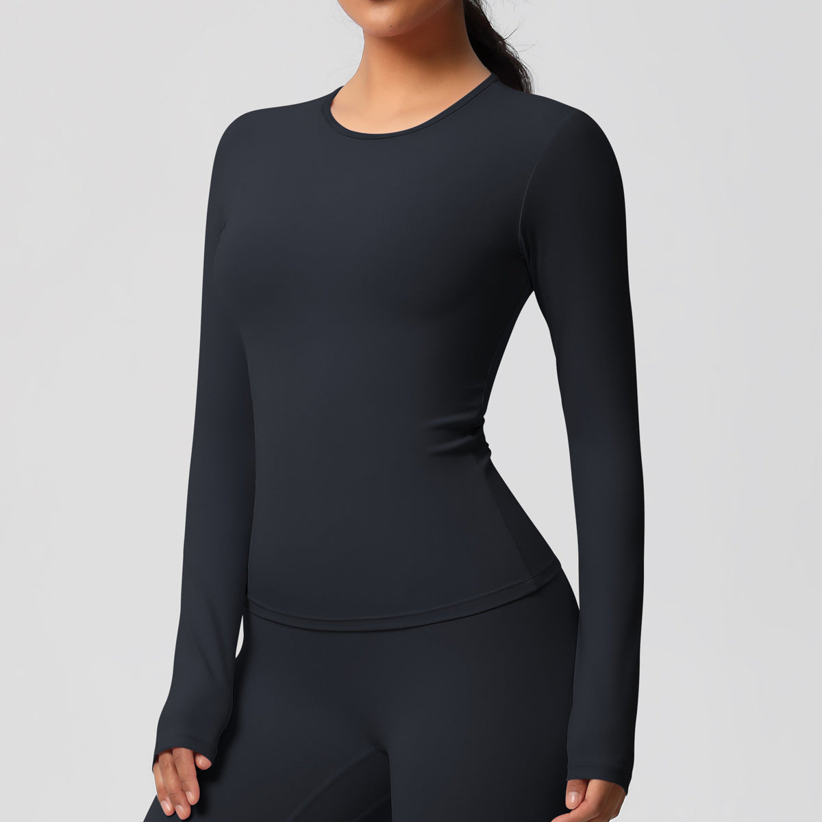 Conjunto Yoga Mujer Pantalón + Top Deportivo 80% Nylon 20% Spandex Quick-Dry Slim-Fit S-XL | Women Yoga Pants & Sports Top Set
