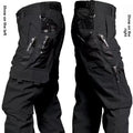 Pantalones Tácticos de Verano para Hombre – 100% Poliéster, Corte Recto, S a XXXL