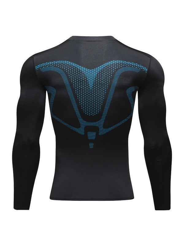 Men's Quick-Dry Sports Training Suit | Long Sleeve Compression Set