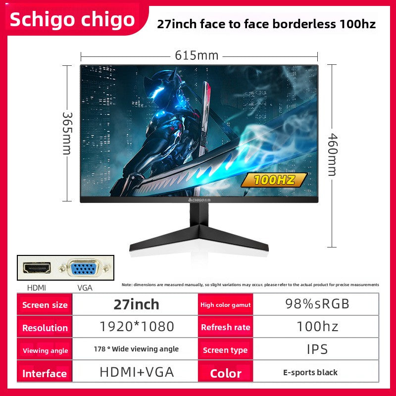 Monitor de Computadora IPS – Plano y Curvo | 20" a 27" | FHD 2K 4K | 60Hz a 240Hz