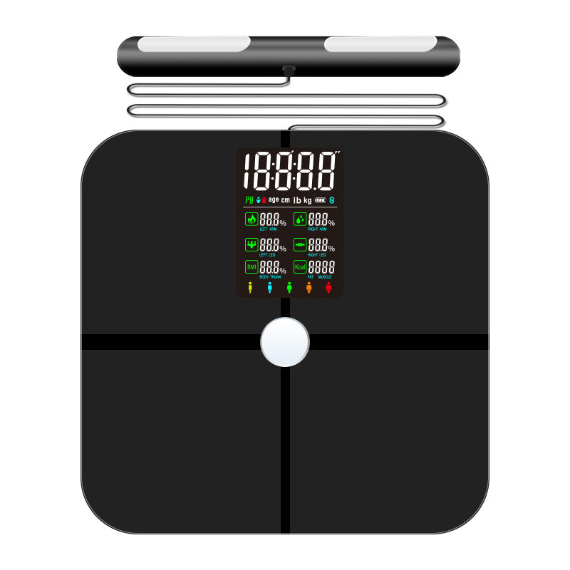 Báscula Bluetooth de Grasa Corporal con 8 Electrodos — Body Fat Scale