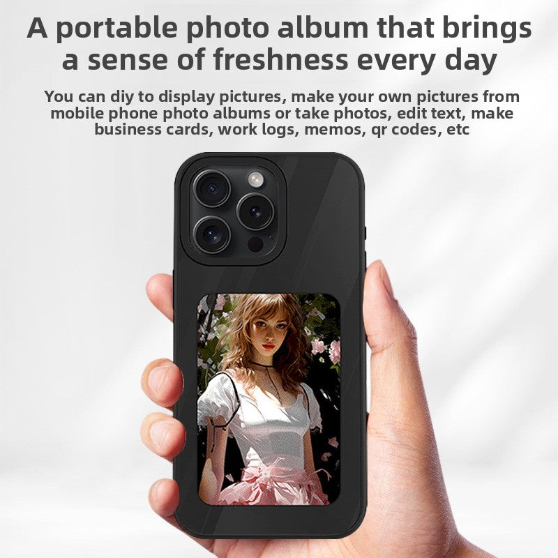 Ink Screen Phone Case with NFC and Stand