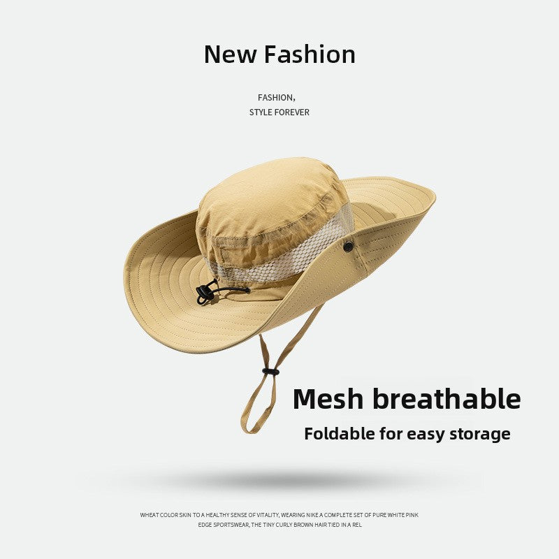 Gorro de Protección Solar Exterior – Transpirable, Secado Rápido y Ajustable