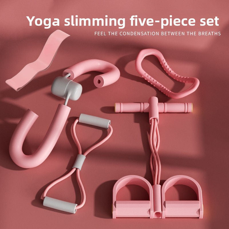 Set de Entrenamiento Yoga y Fitness con Bandas de Resistencia – 4 a 11 Piezas