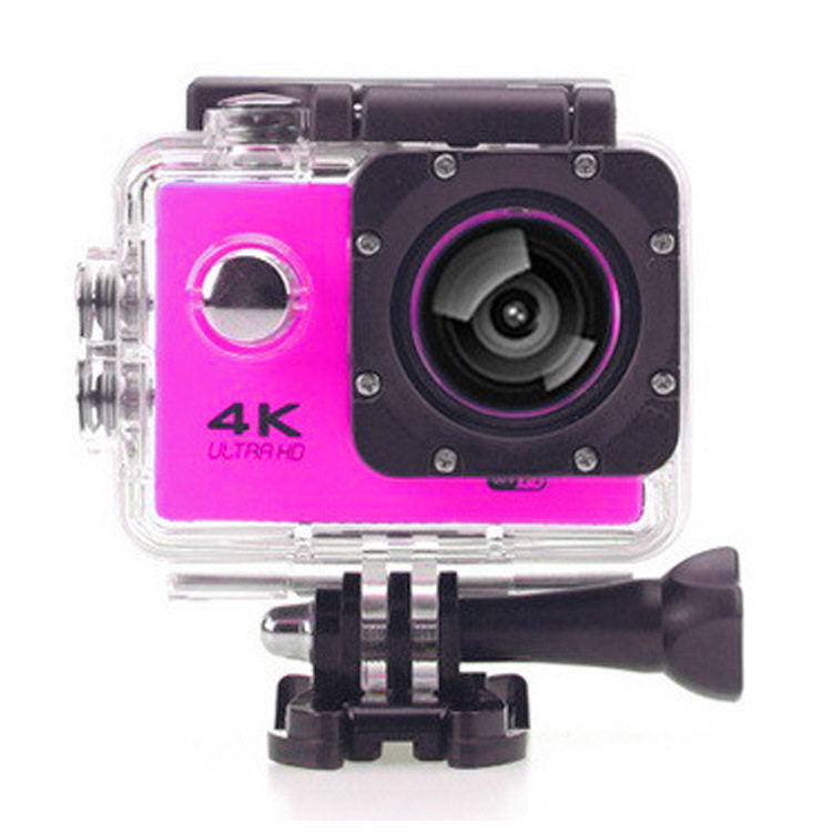 Cámara Deportiva 4K WiFi Resistente al Agua – Pantalla Táctil, Fotografía Nocturna, 7 Colores