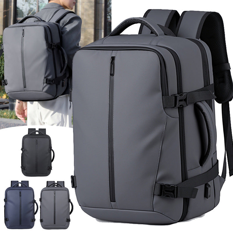 Multifunctional Business Laptop Backpack | Nylon | 20-35L | Fits 16" | Air Cushion | 3 Colors