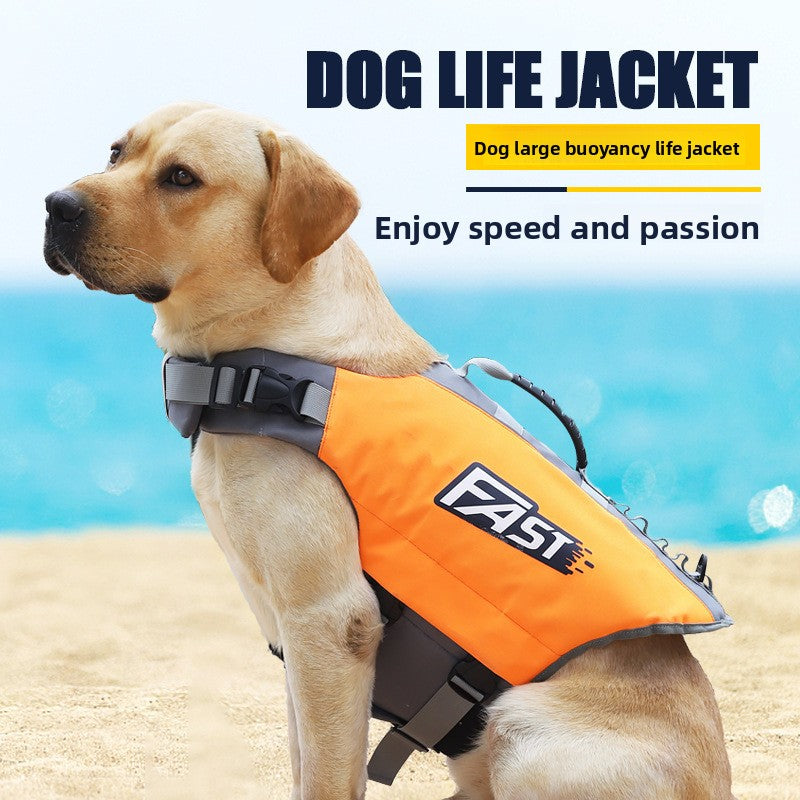 Dog Life Jacket | Buoyancy Safety Vest for Swimming | S-XL