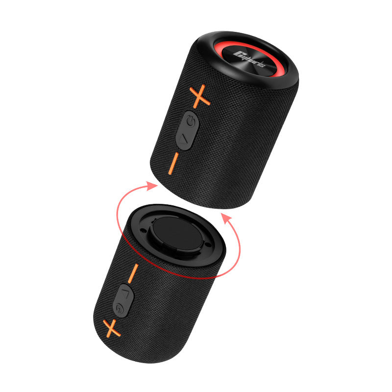 Split Fabric Bluetooth Speaker with Dual Subwoofer | IPX6 Waterproof