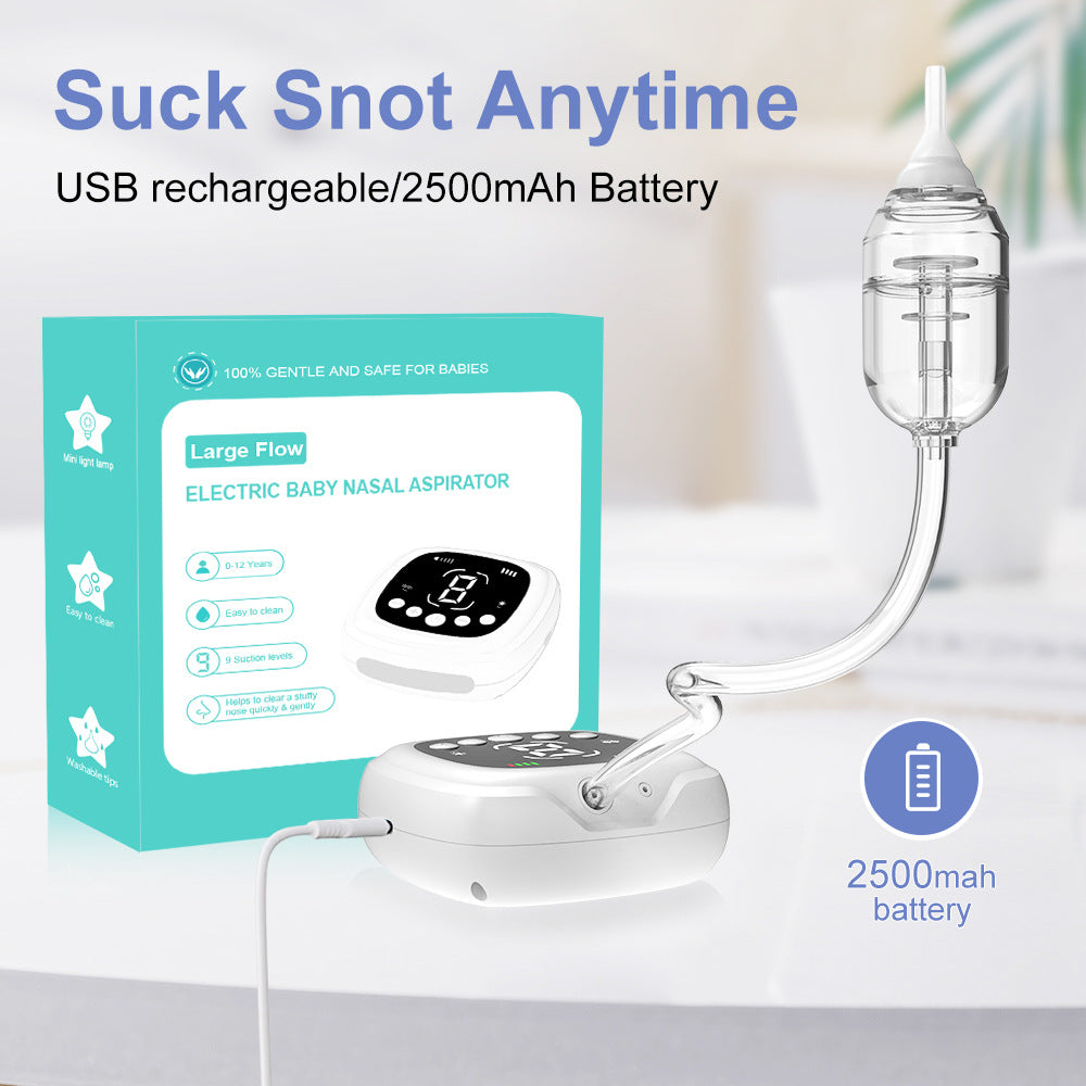 ALTSON Aspirador Nasal Eléctrico para Bebés — Limpieza Profunda de Cavidad Nasal
