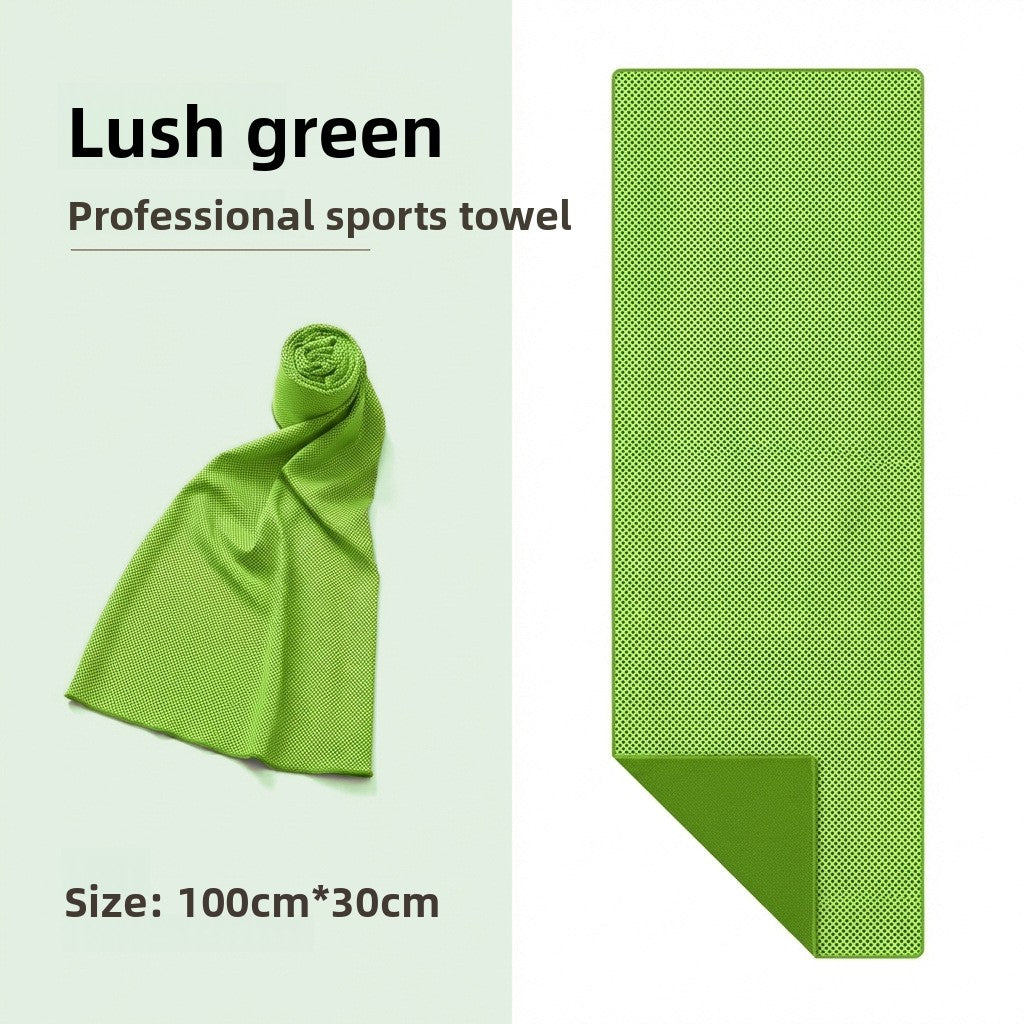 Toalla Refrescante Deportiva 100x30cm – Secado Rápido, Antibacteriana y Multideporte