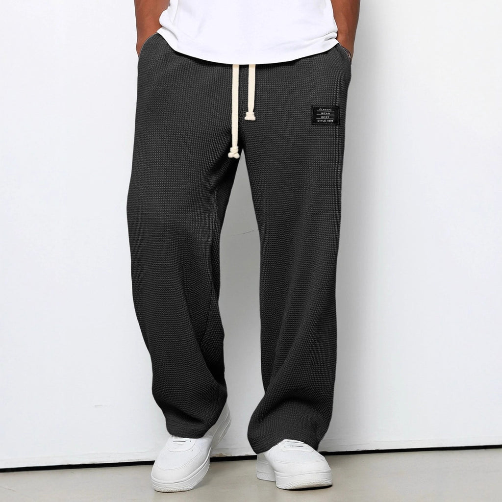 Pantalones Casuales de Pierna Recta | Tela Elástica | 8 Colores | Tallas M-XXXL