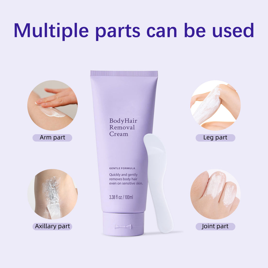 Crema Depilatoria Suave 100ml – Para Hombres y Mujeres – Cuerpo Completo