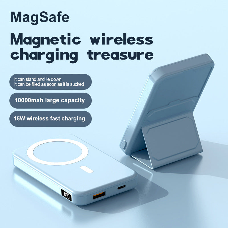 Banco de Energía Inalámbrico Magnético MagSafe – 10,000mAh, Carga Rápida 22.5W