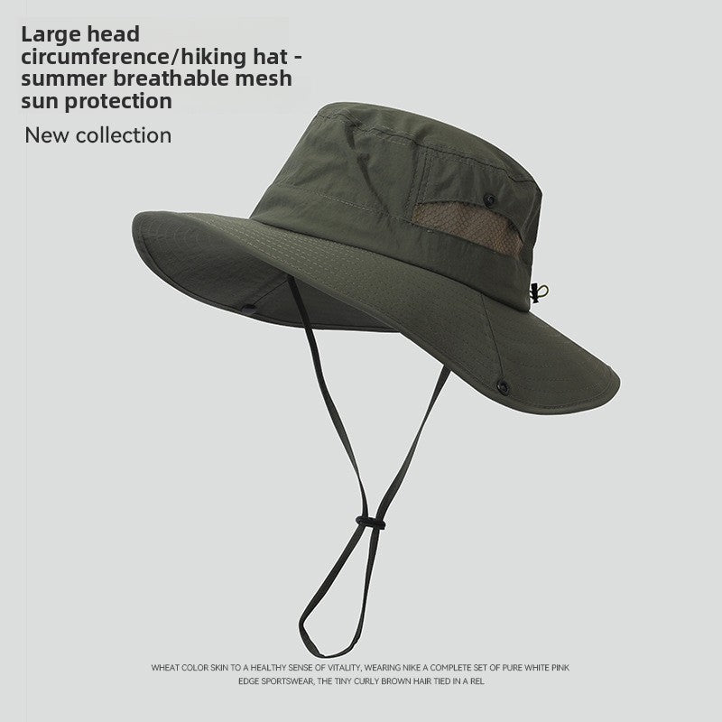 Gorro de Protección Solar Exterior – Transpirable, Secado Rápido y Ajustable