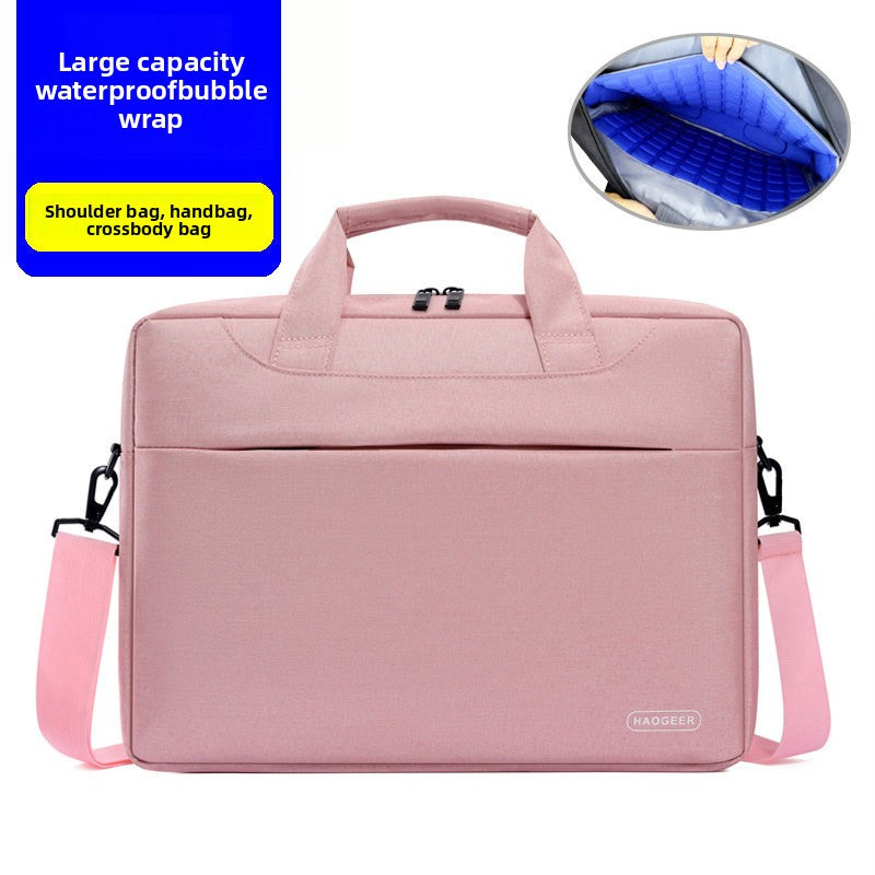 Waterproof Shockproof Laptop Bag | Oxford Cloth | Airbag Cushion | 13.3"-16.1" | 3 Colors