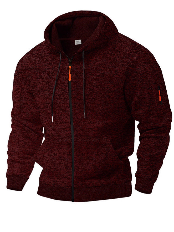 Sudadera con Capucha y Cierre | Terciopelo Catiónico 280g | 5 Colores | S-XXXL