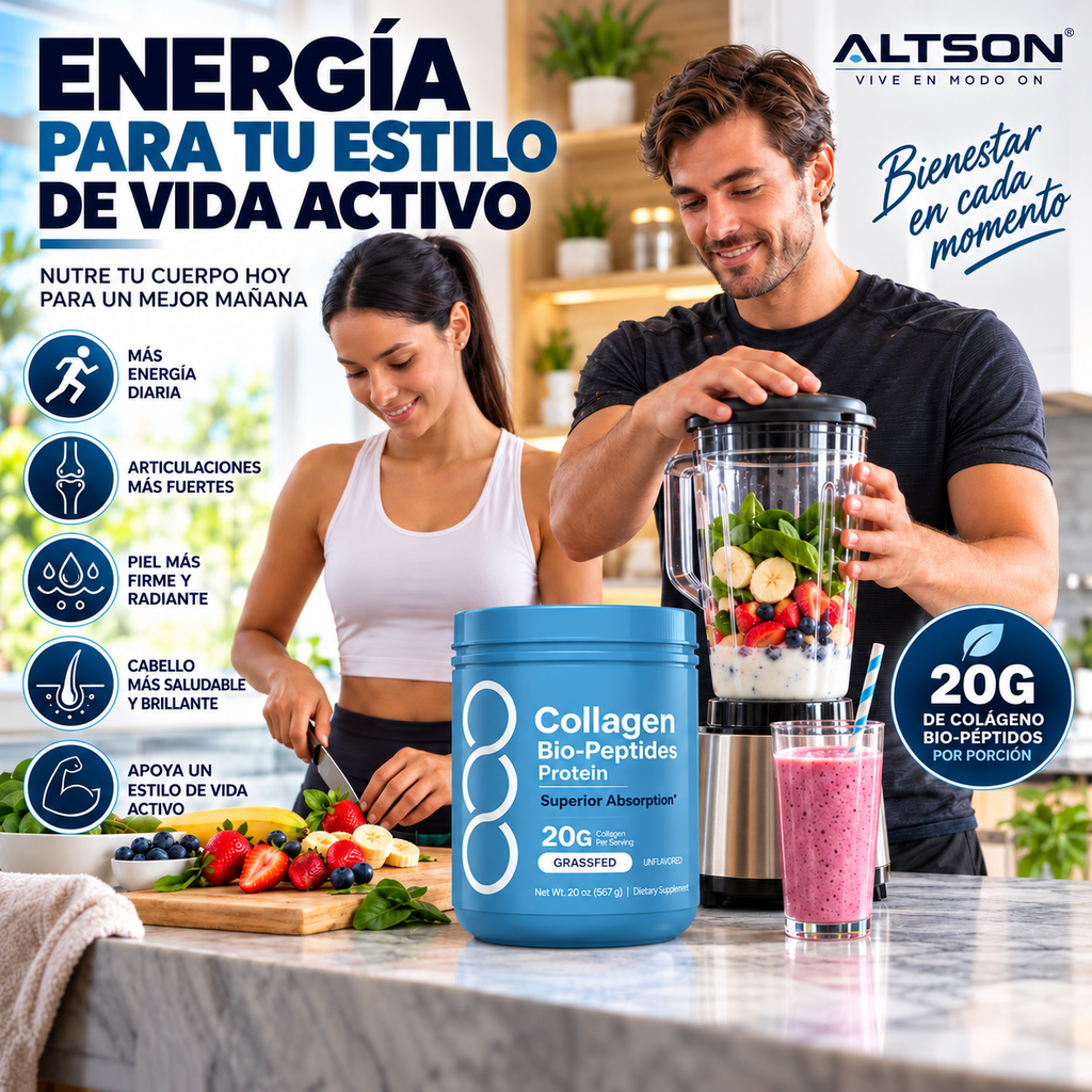 Collagen Bio-Peptides Powder 567g | High Absorption | Colágeno en Polvo