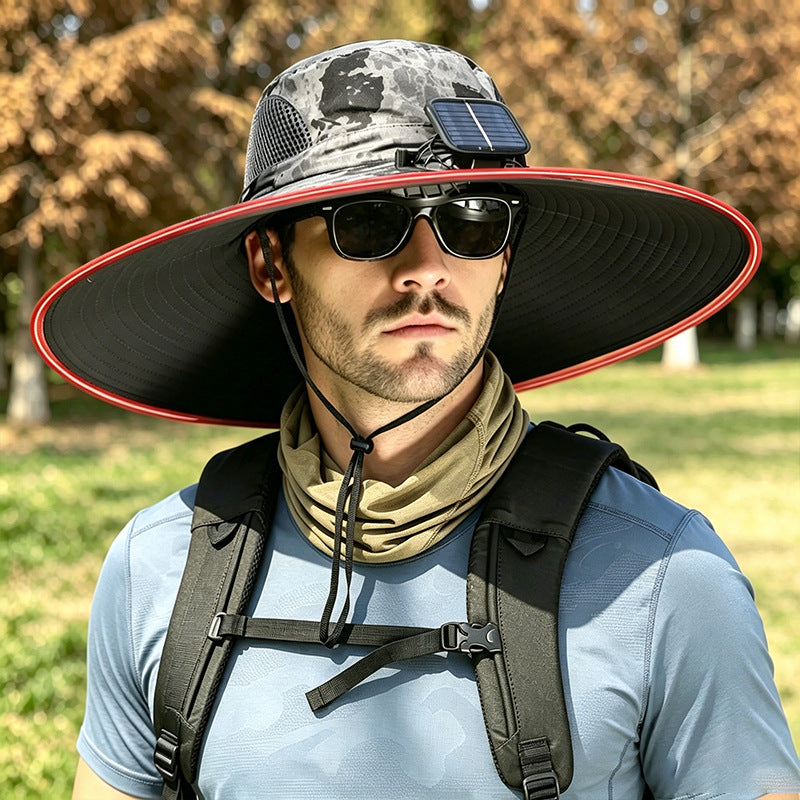 Solar Powered Fan Hat | 1000mAh | Single, Dual & Triple Fan | UV Protection
