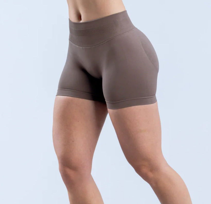 Pantalones Yoga Mujer Cintura Triple Sin Costuras 90% Nylon 10% Spandex Butt Lift Alta Elasticidad 3/4 19 Colores XS-XL | Women Seamless Triple Waist Yoga Pants