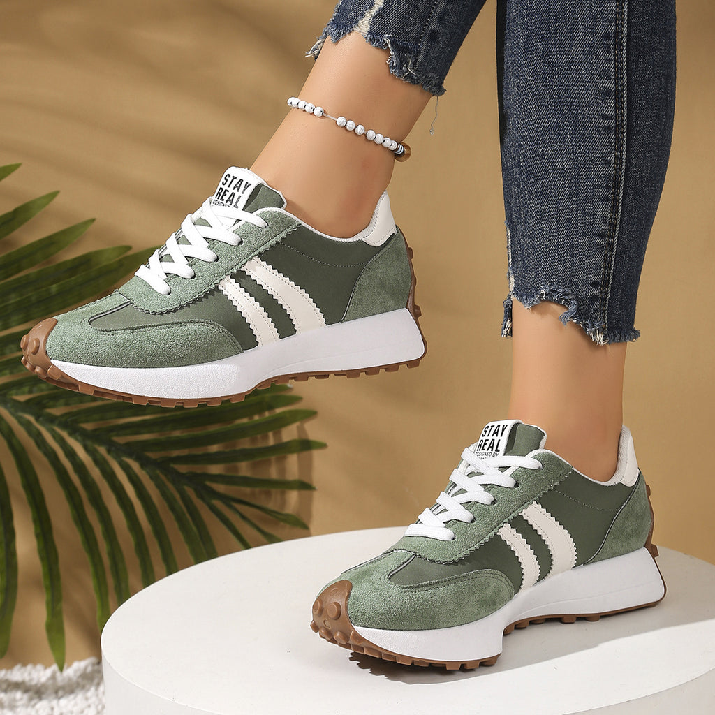 Zapatillas Deportivas Casuales Mujer – Suela Gruesa, 7 Colores, Tallas 36-43