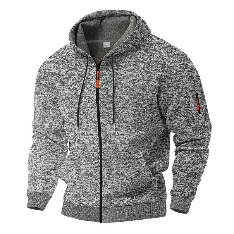 Sudadera con Capucha y Cierre | Terciopelo Catiónico 280g | 5 Colores | S-XXXL