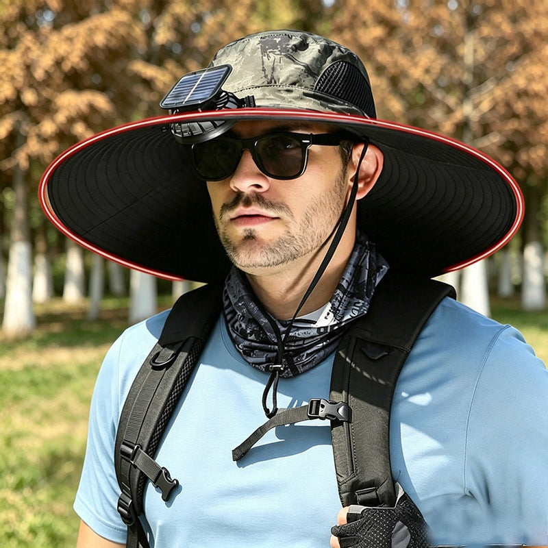 Solar Powered Fan Hat | 1000mAh | Single, Dual & Triple Fan | UV Protection