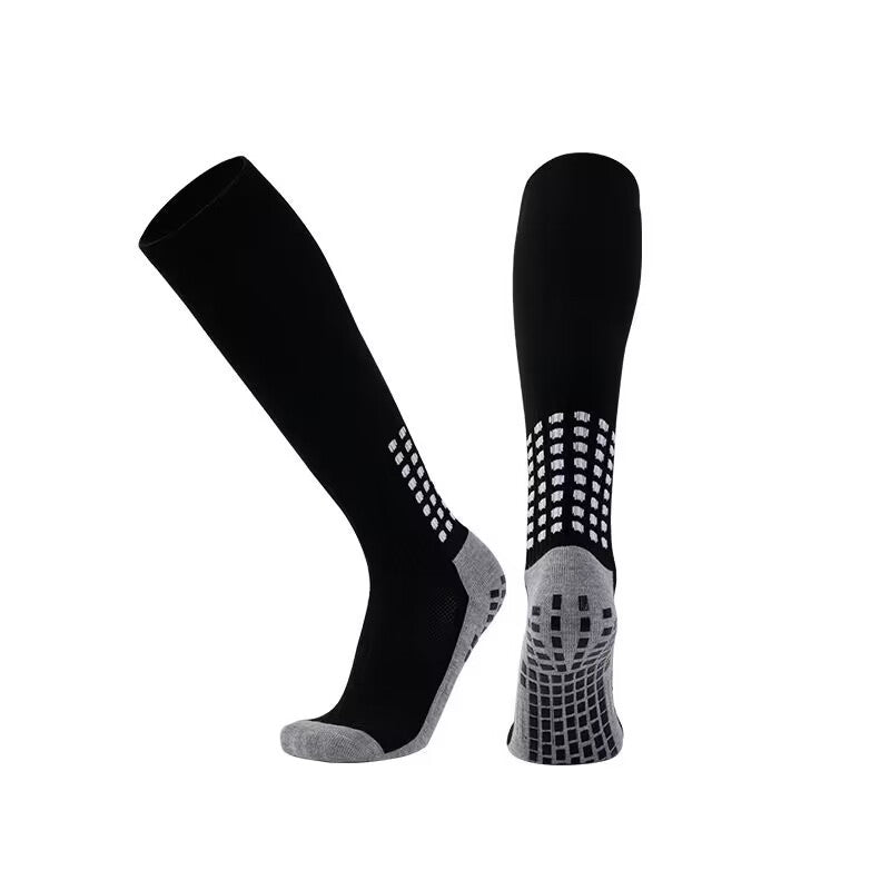 Calcetines de Fútbol Antideslizantes – Tubo Alto, Secado Rápido, 12 Colores