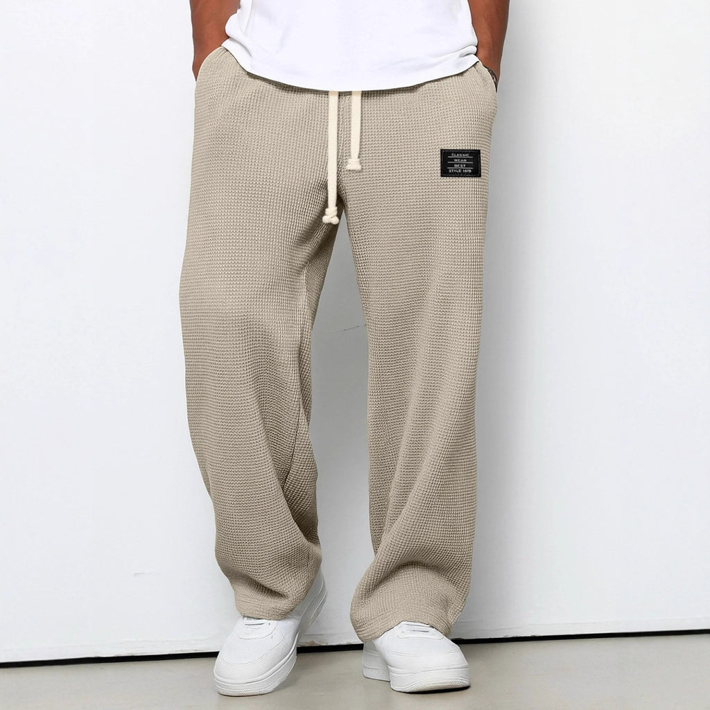 Pantalones Casuales de Pierna Recta | Tela Elástica | 8 Colores | Tallas M-XXXL