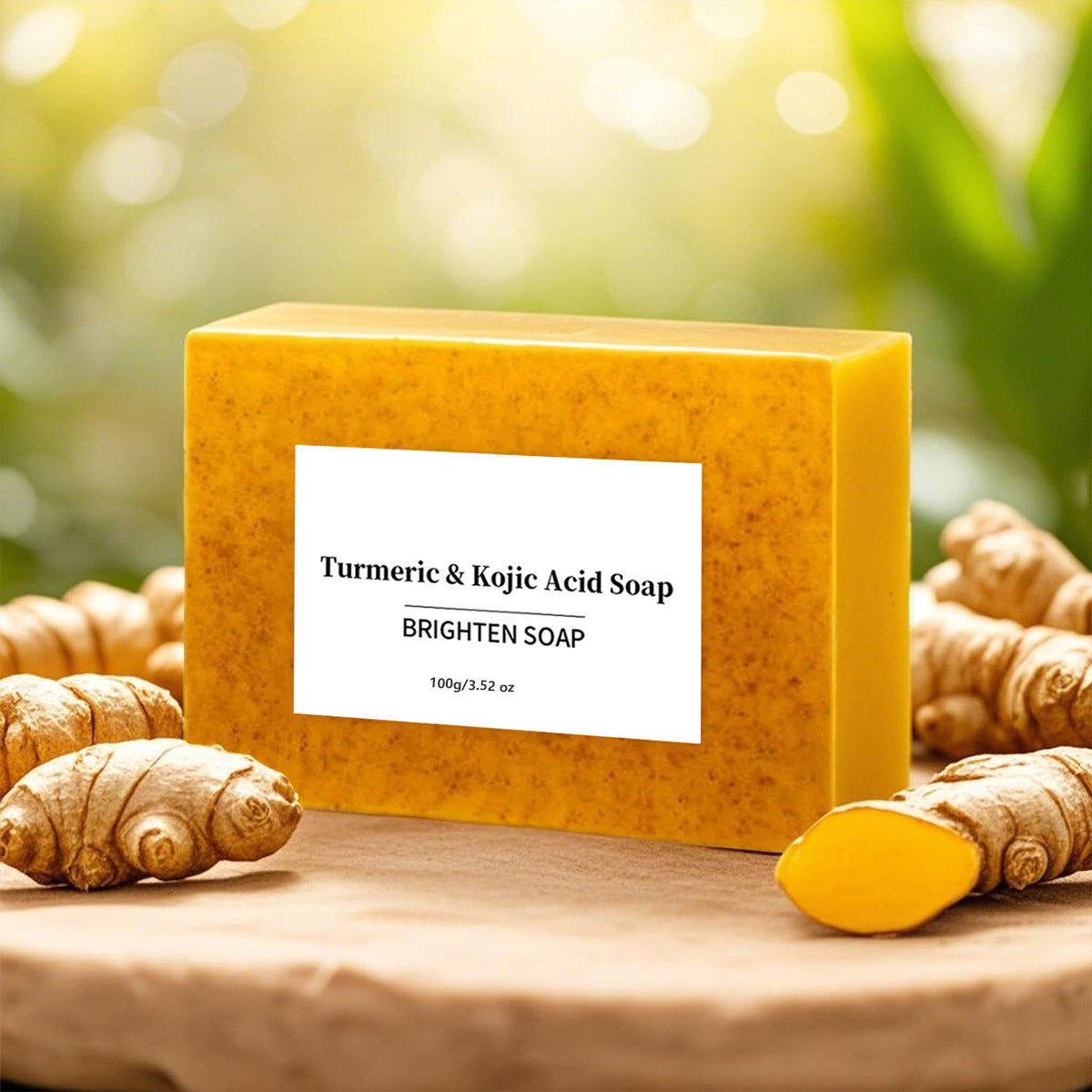Jabón de Cúrcuma ALTSON — Exfoliante, Iluminador y Unificador del Tono de Piel