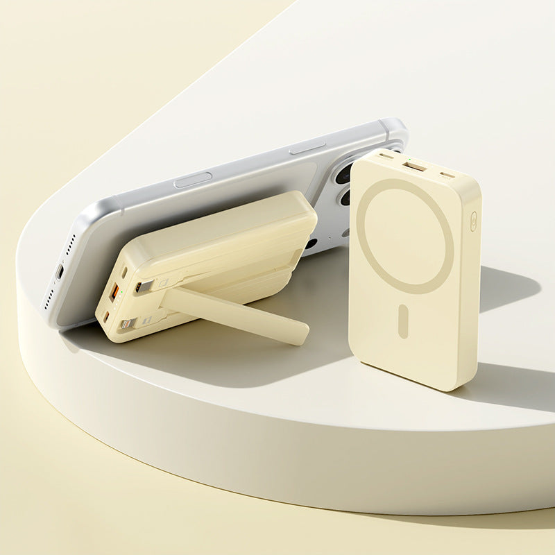 Banco de Energía Inalámbrico Magnético MagSafe – 10,000mAh, Carga Rápida 22.5W
