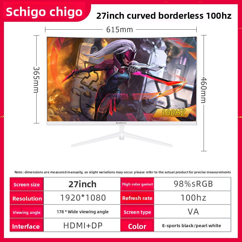 Monitor de Computadora IPS – Plano y Curvo | 20" a 27" | FHD 2K 4K | 60Hz a 240Hz